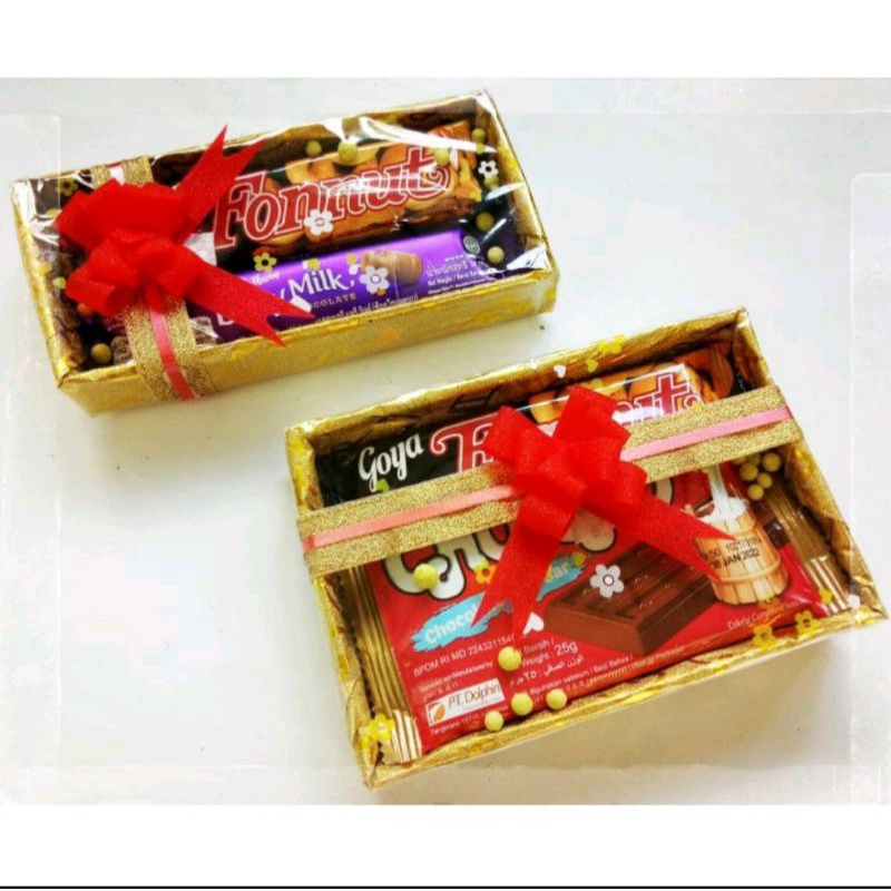 

Hampers coklat giftbox paket super hemat