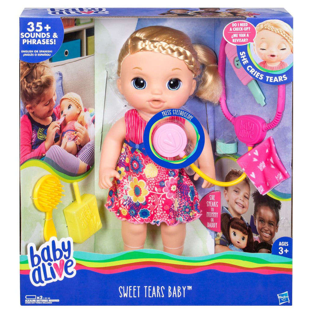 baby alive that cries real tears