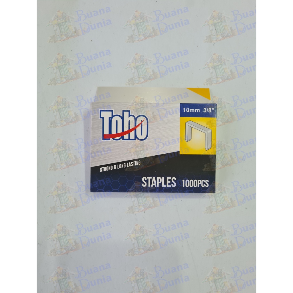 

Isi Staples Tembak TOHO 10mm | Refill Staple Gun Tacker | Air Stapler