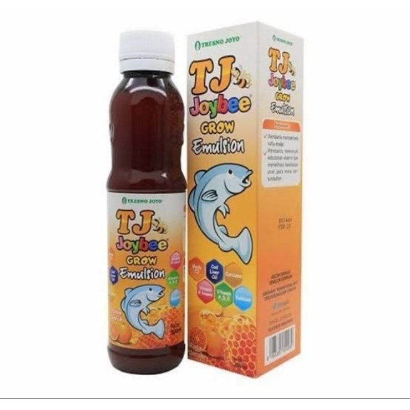 

TJ JOYBEE GROW EMULSION/Madu Tj dengan extrA cod liver oil