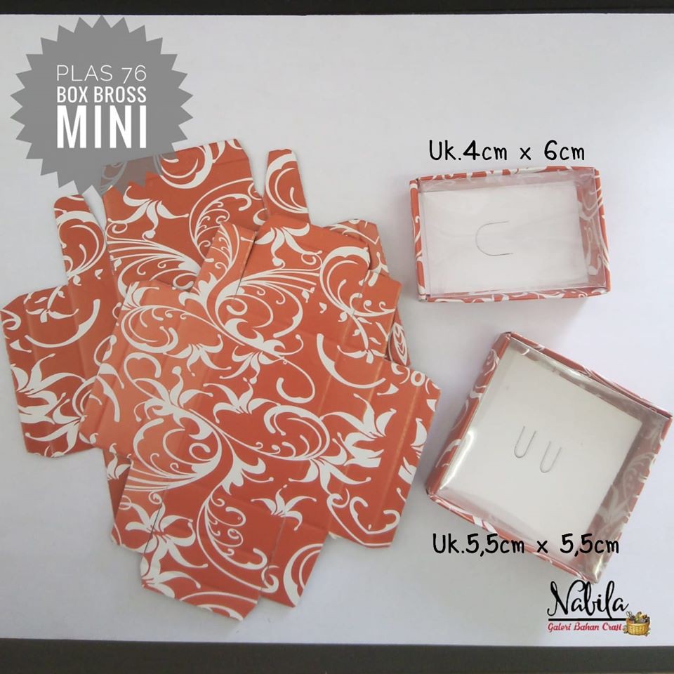 

(10pcs) Box souvenir box aksesoris bahan craft kerajinan tangan