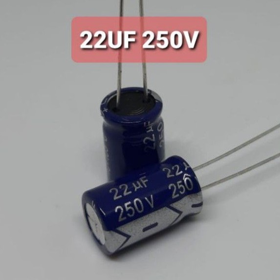 ELKO 22UF 250V NCH ELCO 22UF/250V CAPASITOR