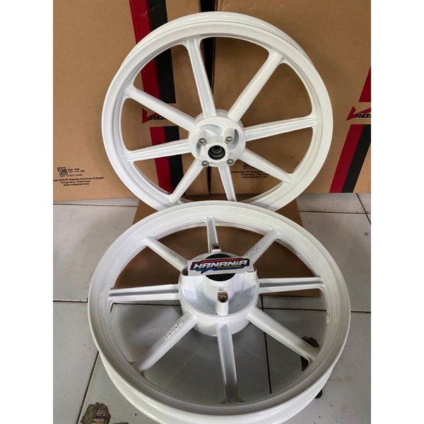 Velg Pelek Vrossi Sprint Dragon Palang 8 Ninja R putih murah