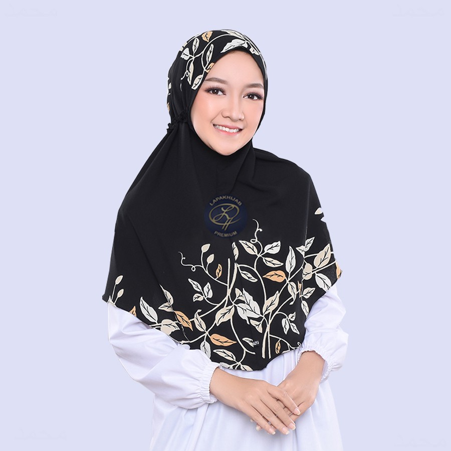 Kerudung Tali Belakang Jumbo Viral Terbaru Jilbab Bergo Mariam Syari Motif Premium Bagus Buat Harian-3