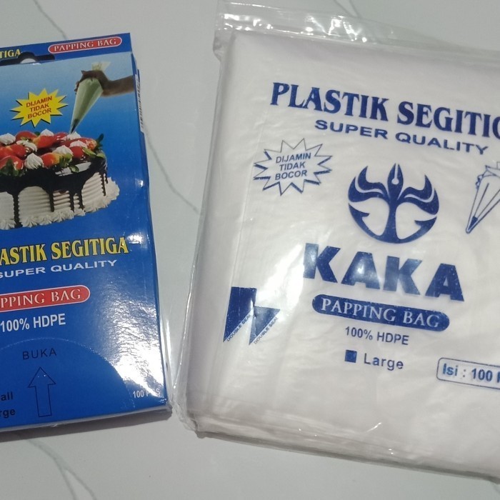 Plastik Segitiga/Papping Bag KAKA Isi 100lbr