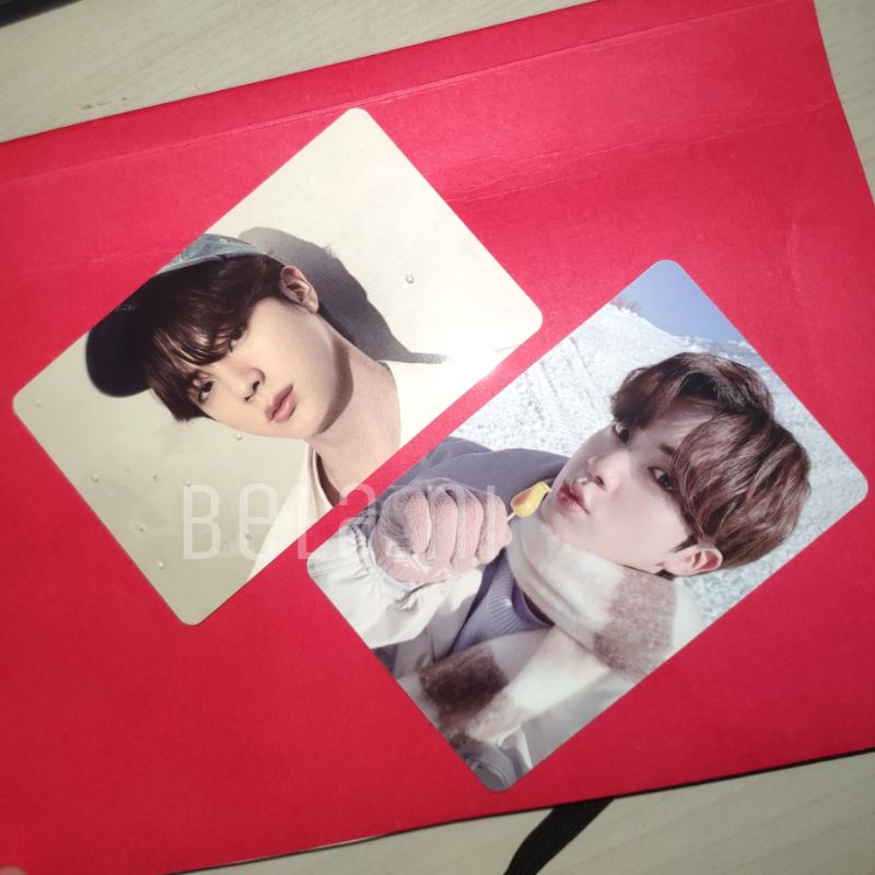 PC BTS JIN POB BE THE BEST JAPAN + WINTER PACKAGE / WINPACK SEOKJIN BUNDLE