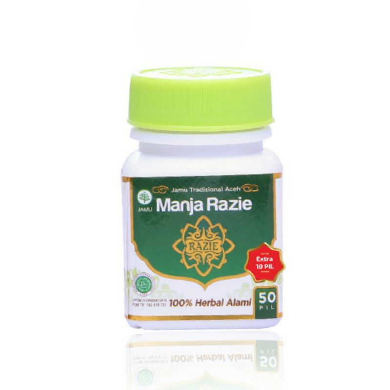Original Obat keputihan ampuh Manja Razie EXTRA 10 BUTIR perawatan miss v pelancar haid perapat miss