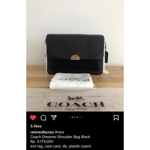 C Dreamer Shoulder Bag Black