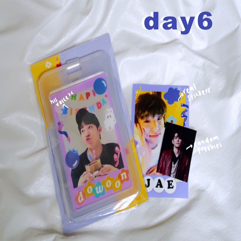 

[DAY6] polaroid deco with id card