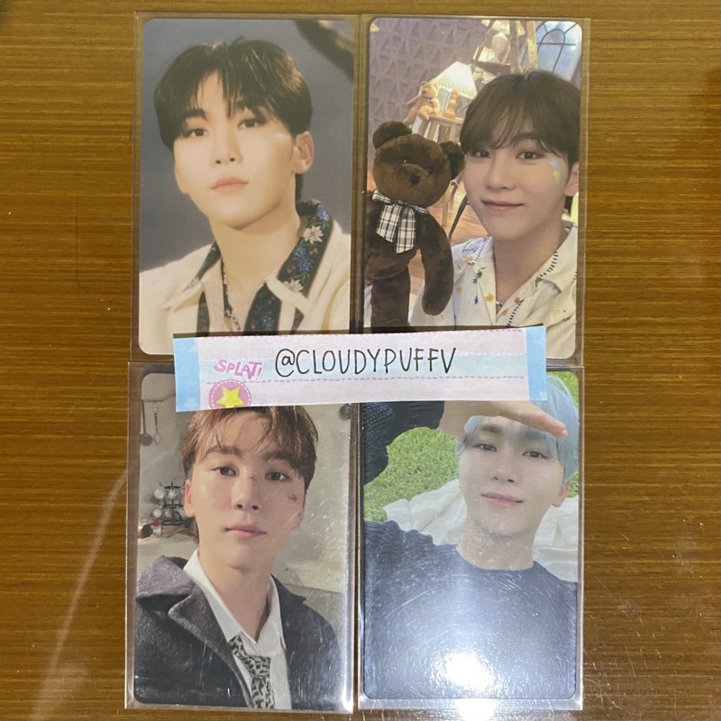 BOOKED Seungkwan Face The Sun Weverse Version Set