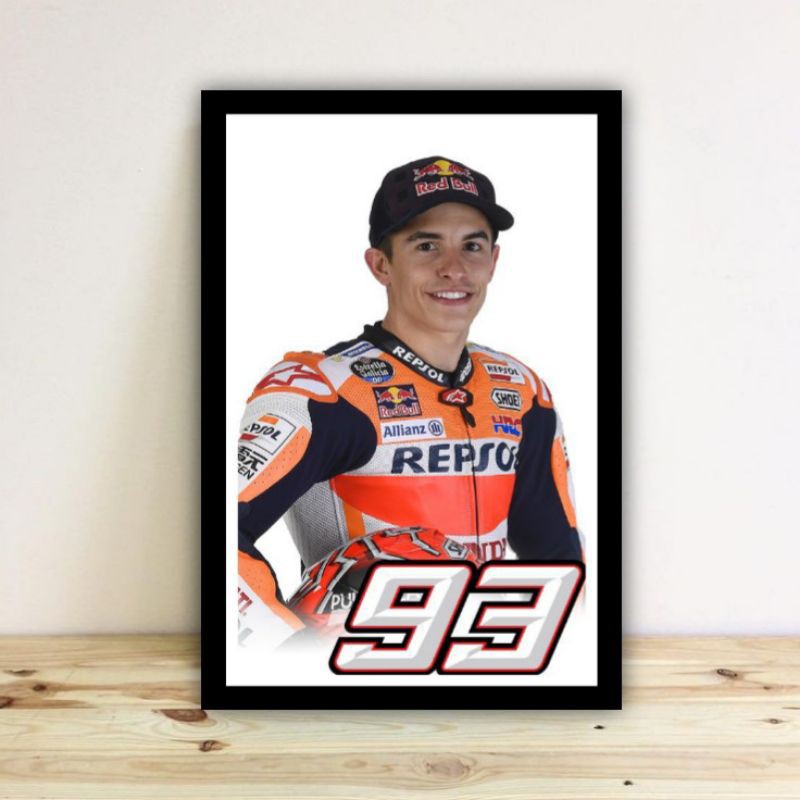 poster hiasan dinding marq marquez 05.
