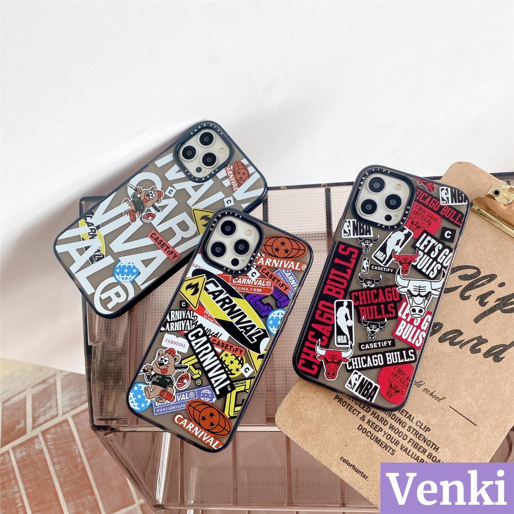 Venki - iPhone Case Silicone Soft Case Clear Case Black Grey Shockproof Camera Frame Label For iPhone 12 Pro Max iPhone 11 iPhone 7 8 Plus Xr 7 SE XS MAX 8plus SE2020 Max 11 7plus 12 Pro iphone mini