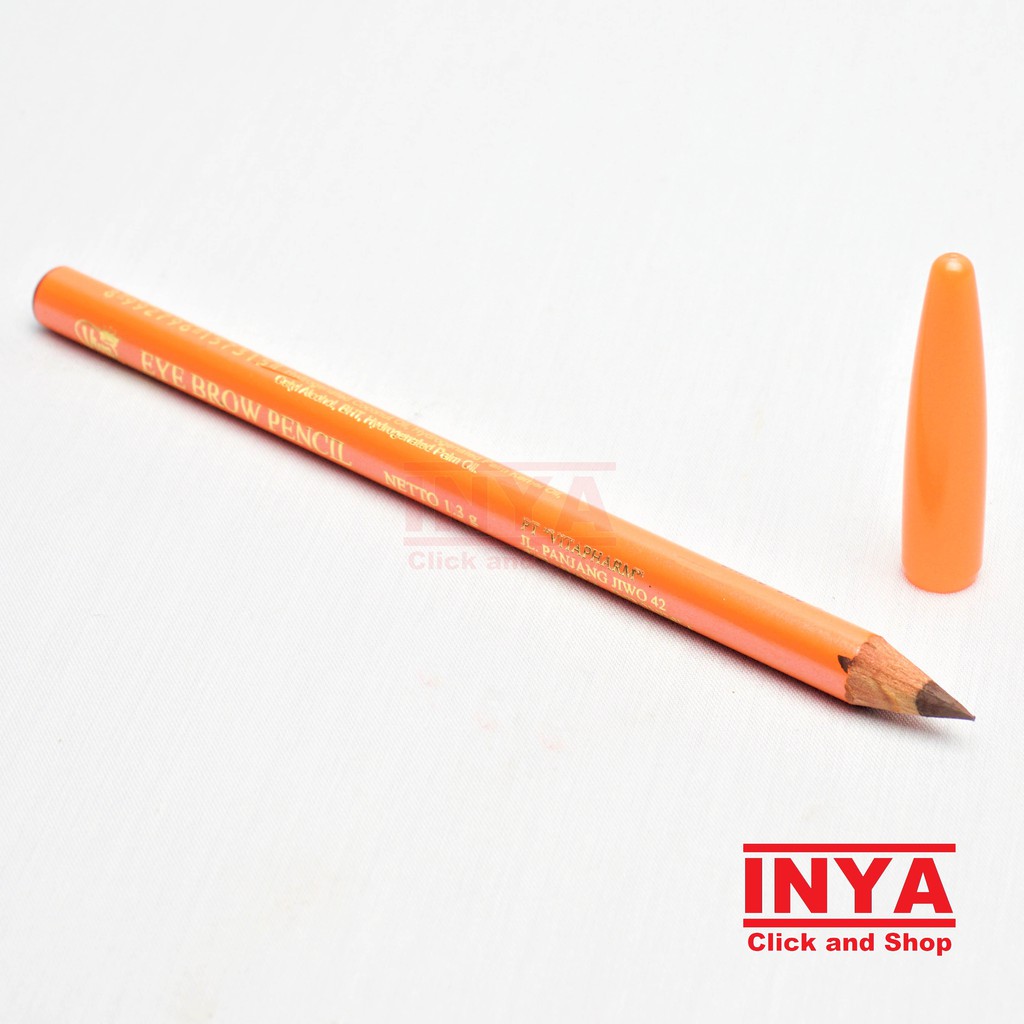 VIVA QUEEN EYE BROW PENCIL BLACK 1.3gr - Pensil Alis