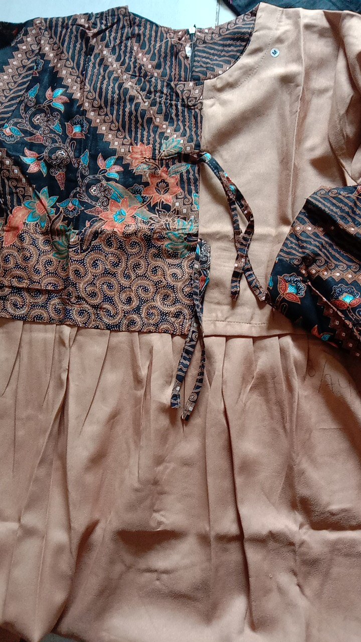 Atasan Batik Dolby Dolbi Dobby Doby Tenun Sutra Tulis Halus Katun Atbm Baron ,sarombit Atasan