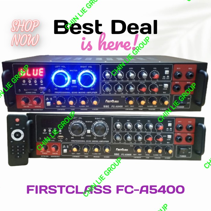 amplifier karaoke DIGITAL FIRSTCLASS FC A5400