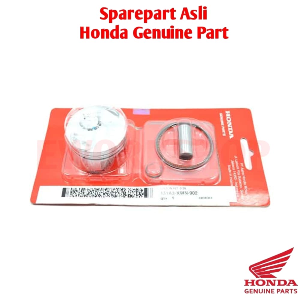 Piston Kit Seher Paket OS 0.50 - Vario 125 Fi (Bukan LED) Asli Honda 131A3KWN902