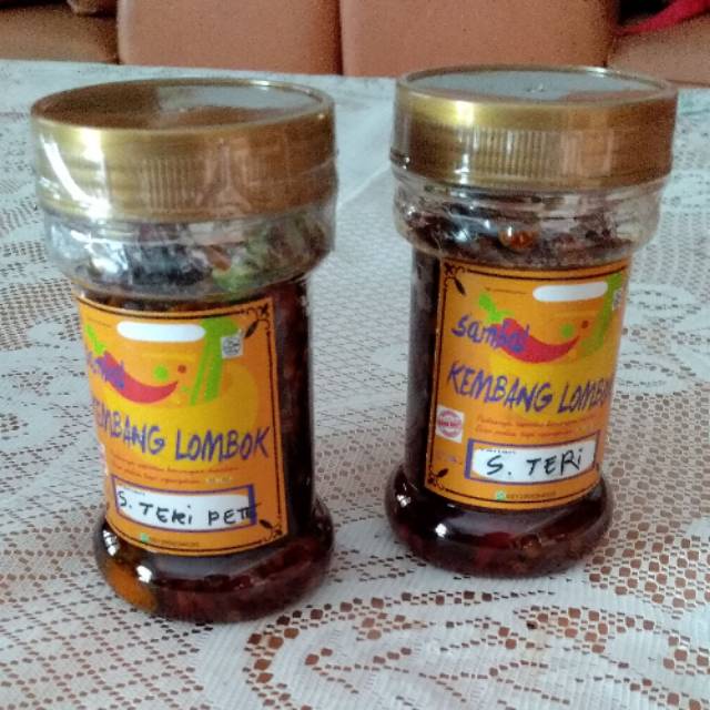 

Sambel teri pete Kembang lombok tanpa pengawet tanpa bahan sintetis...