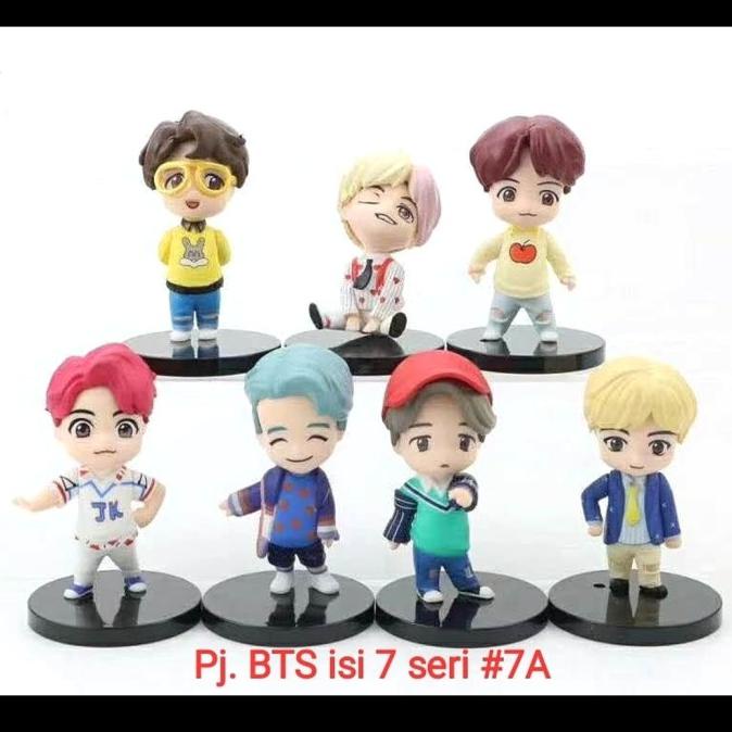 BTS new figure set 7pcs - pajangan BTS figure chibi - Hot item