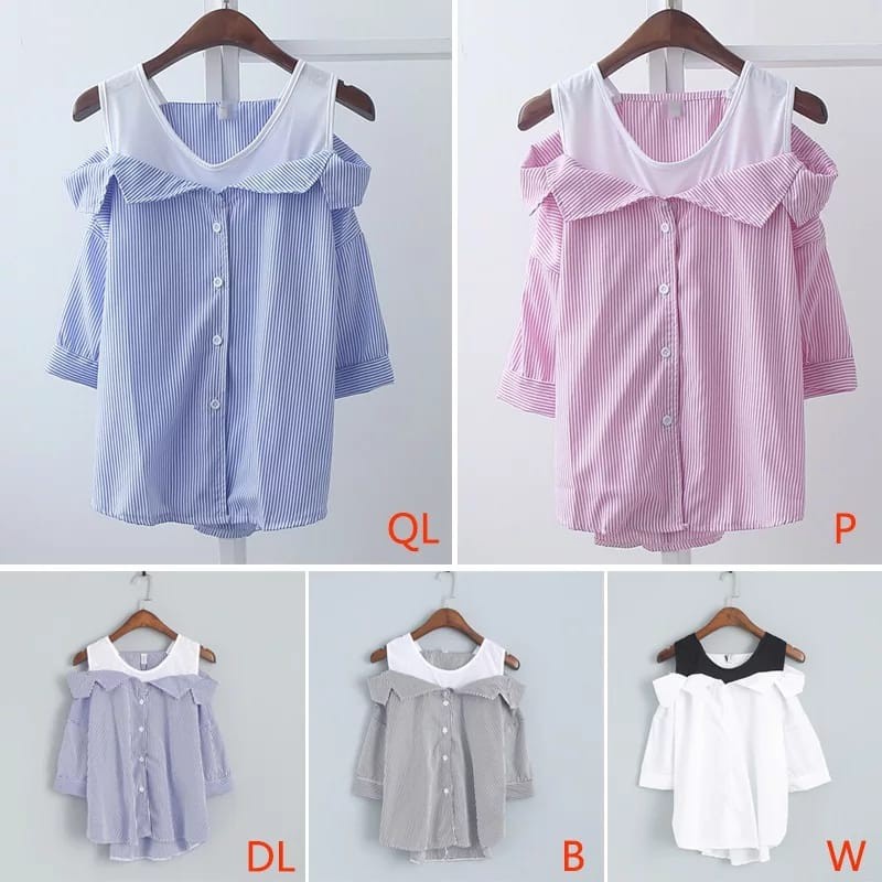 BEFAST - ZEC Blouse KALLIEN / Shima Blouse / Blouse Wanita / Blouse Wanita Terlaris / Blouse OOTD Wanita Hangout / Blouse Modis Kekinian