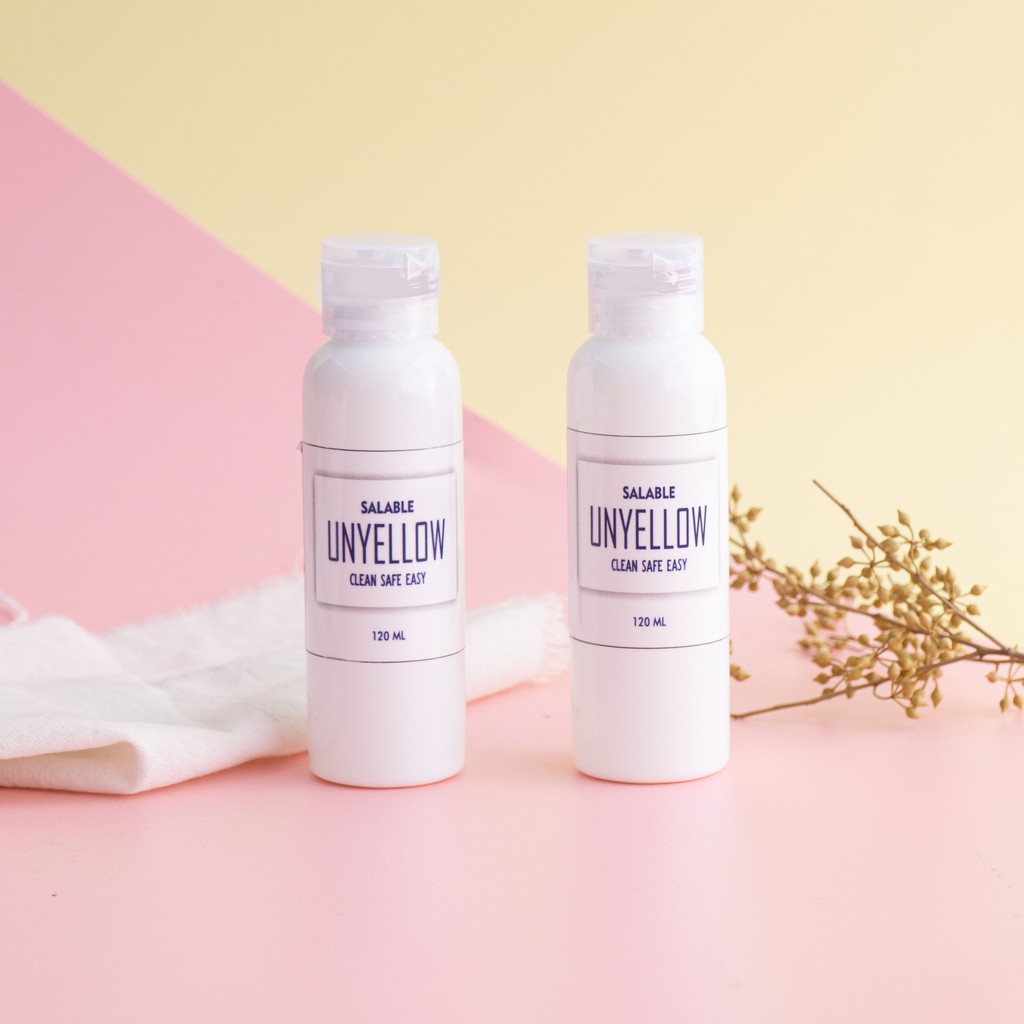 Salable Unyellowing Remover 100ml Untuk Memutihkan Sol Salable Unyellowing Remover 100ml Untuk Memutihkan Sol