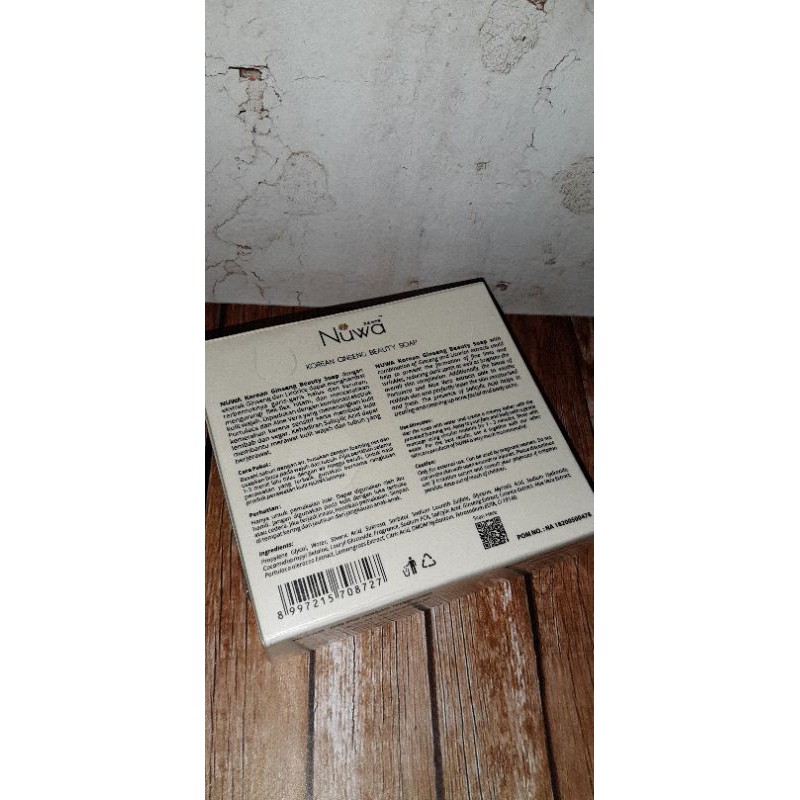 NUWA KOREAN GINSENG BEAUTY SOAP