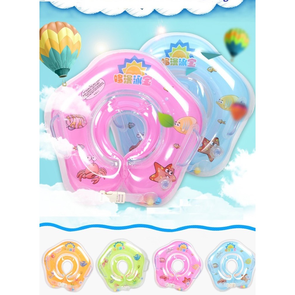 KIDDO Pelampung Ban Leher Renang Bayi / Neck Swim Ring ...