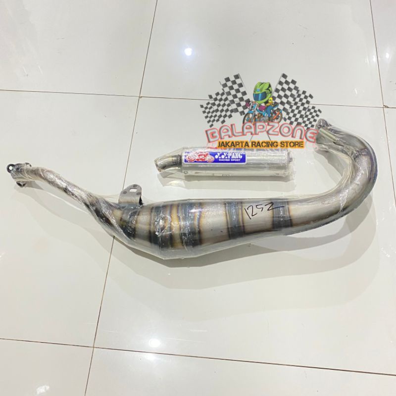 Knalpot YYPANG yamaha 125Z pnp touch type SPRN original malaysia