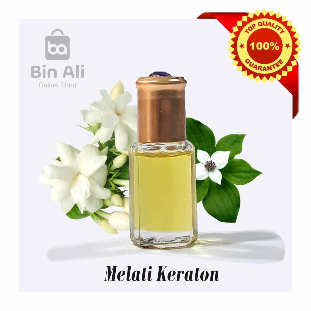 Parfum Minyak Wangi Melati Keraton Asli Murni Non Alkohol