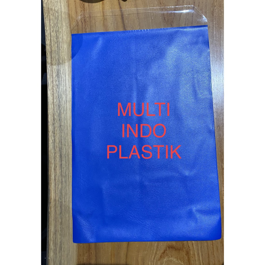 kantong ijazah biru/plastik ijazah/kantong sertifikat/plastik dokumen/cover ijazah/kantong ijazah