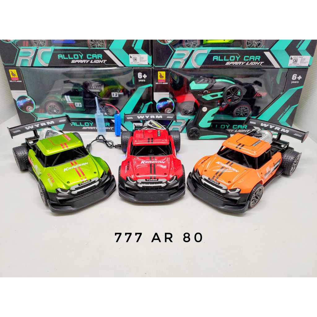 Mobil Remote Control Mobil Remot Sedan Sport Drift Metal Alloy Simulasi Turbo Lampu dan Asap 1:16