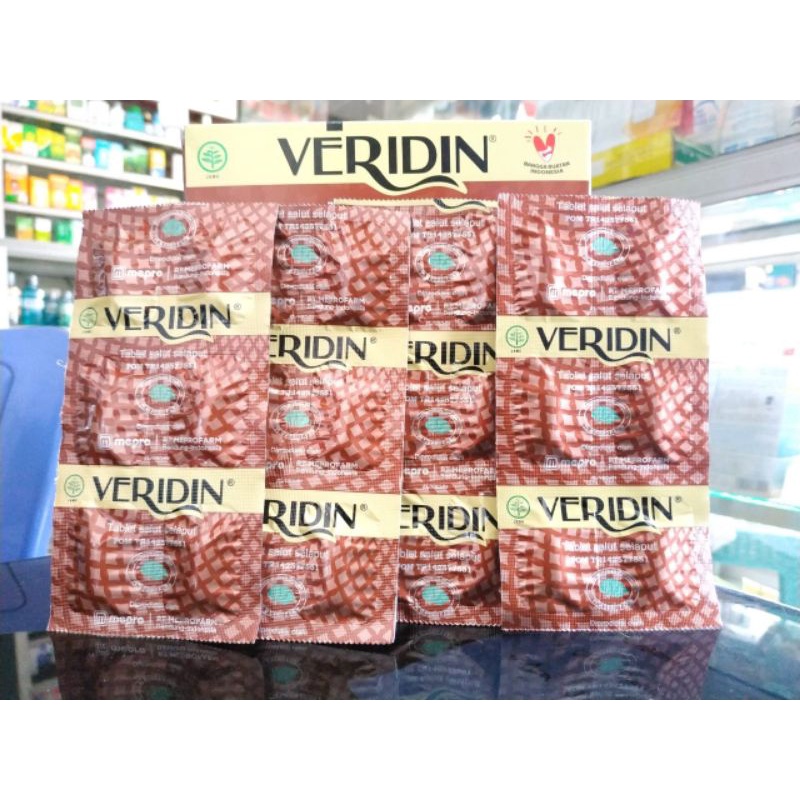 VERIDIN TABLET STRIP