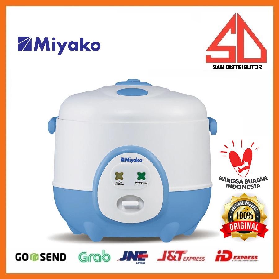 Rice cooker Miyako mini MCM-606 A  / MCM-606 B 3in1 0.6 L magiccom miyako magic warmer plus ORI