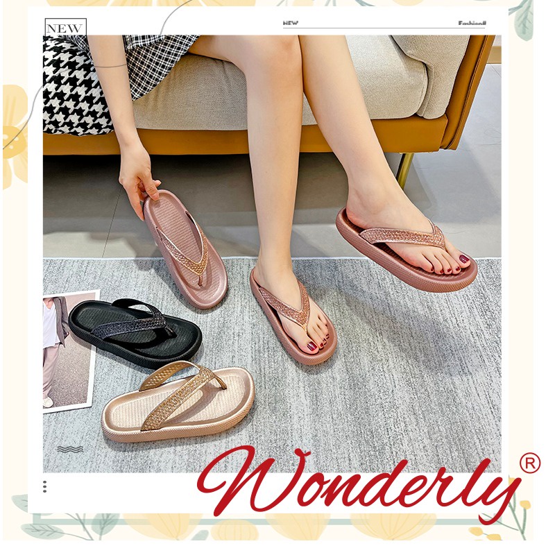 SENDAL JEPIT HAK WANITA WONDERLY | SANDAL JEPIT WANITA SENDAL JEPIT JELLY L1921A-11