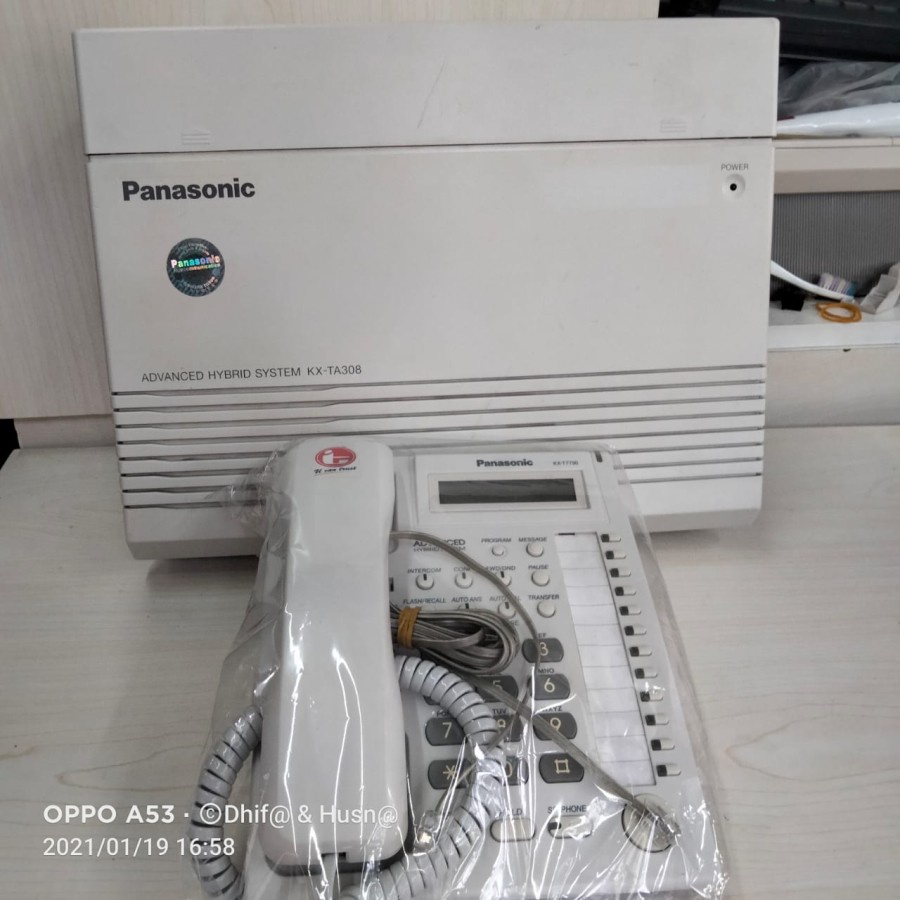 Pabx Panasonic KX-TA308 + KX-T7730