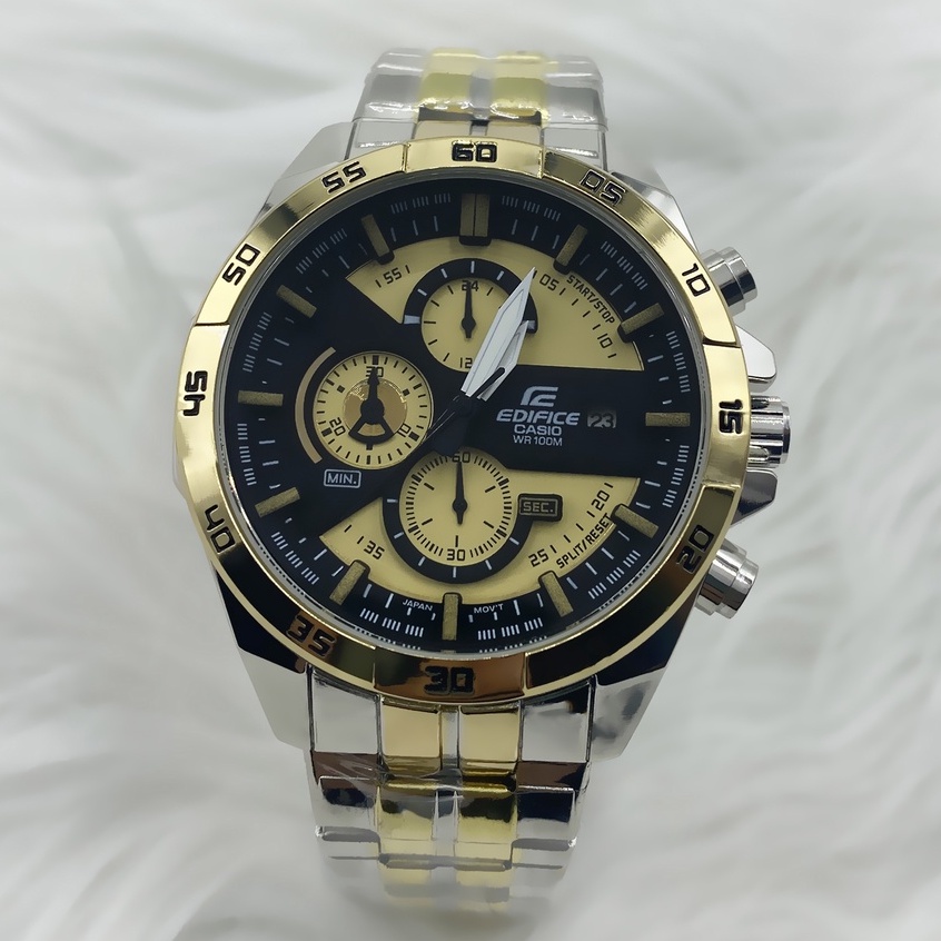 JAM TANGAN PRIA EFR-5345 KOMBINASI-GOLD