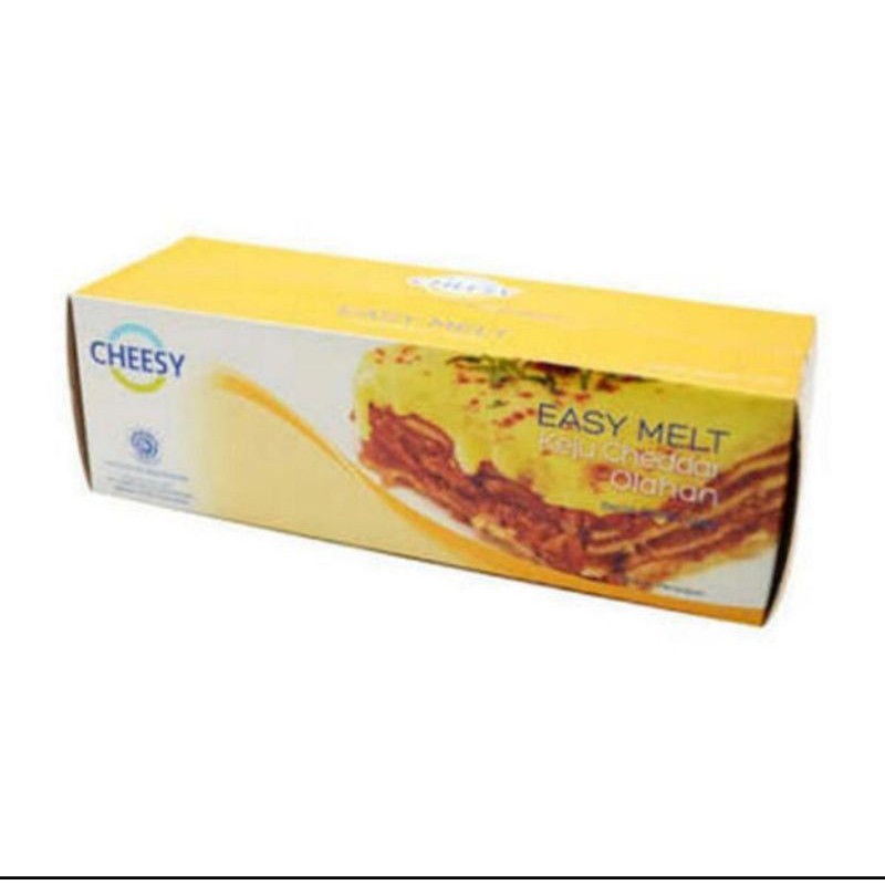 

Cheesy keju easy melt cheddar cheese 500 gram