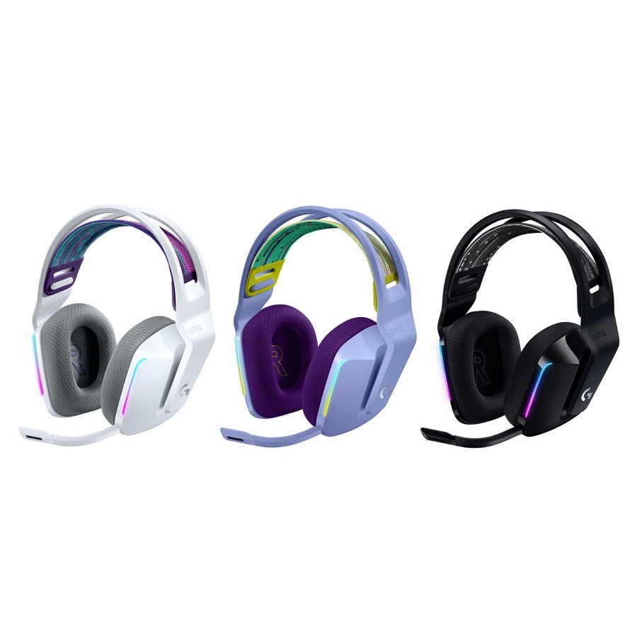 Logitech G733 LIGHTSPEED Wireless RGB 7.1 Surround Gaming Headset