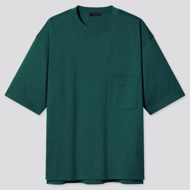 kaos oversize poket polos