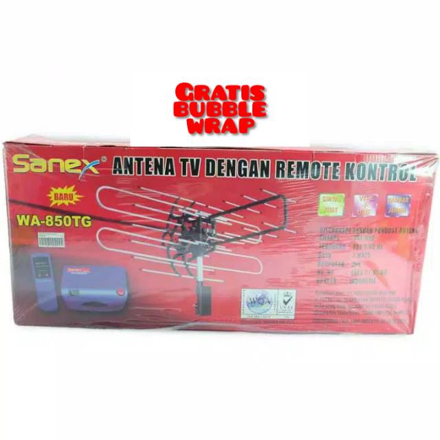 Antena Outdoor TV + Remote Sanex WA-850 TG