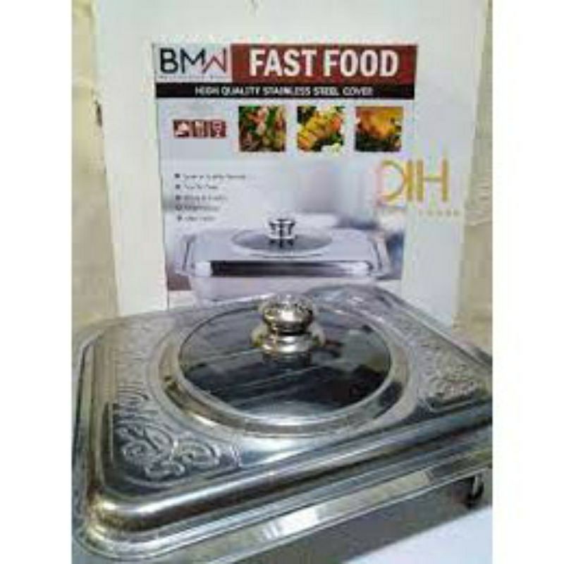 Tempat Wadah Saji Makanan Stainless Prasmanan