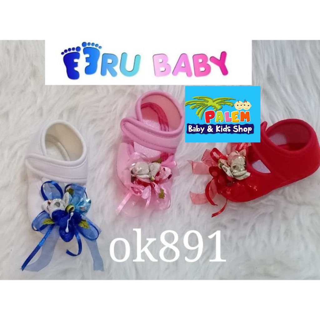 Eeru Baby Sepatu Untuk Bayi cewe Newborn ok 891