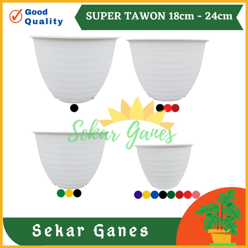 POT SUPER TAWON 21 24 27 CM PUTIH MERAH BATA COKLAT pot tawon putih bukan tawon pirus jet gucci 30