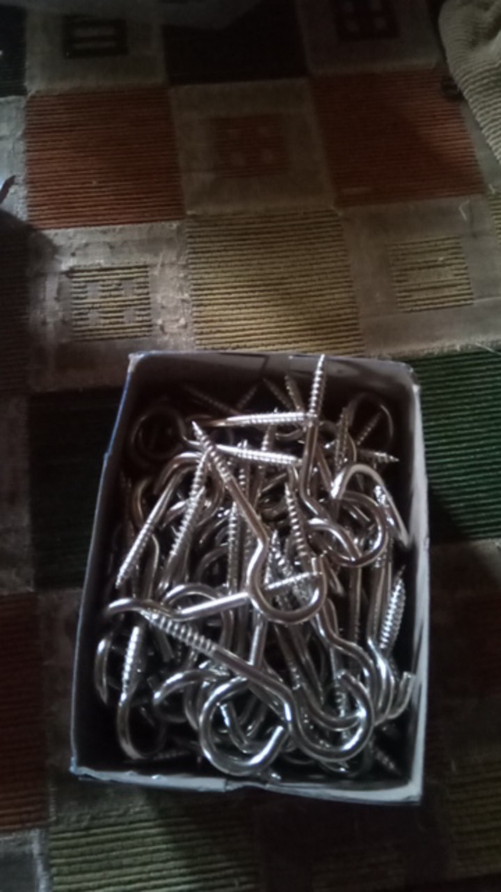 Sekrup Tanda Tanya No 8 / Screw Hook No 8 / Hook Buka No 8
