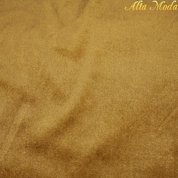 Silk Velvet Beludru Gold - Emas Alta Moda