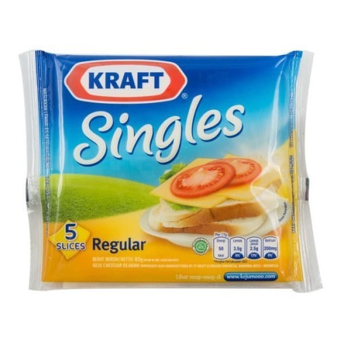 

Kraft Single Regular 5 Slice (1398)