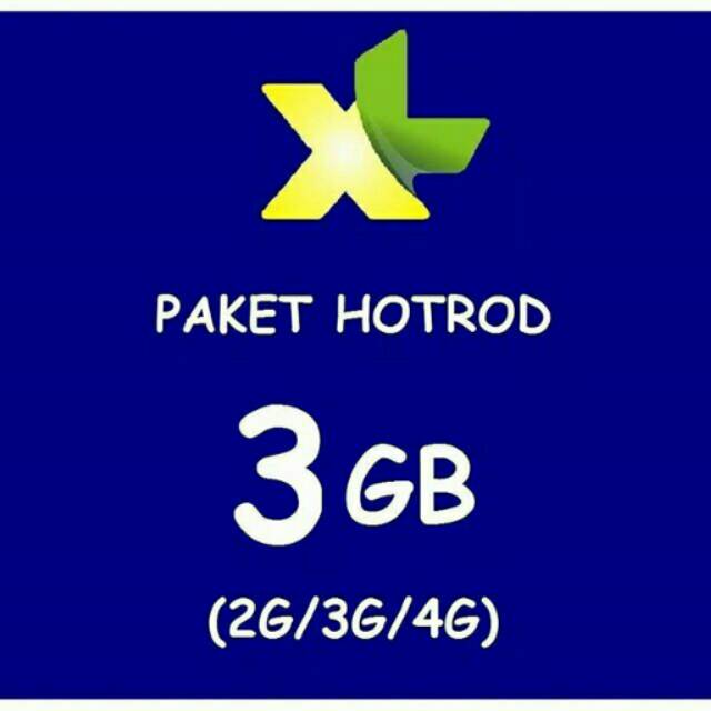 Paket Data Internet XL Hotrod 3GB