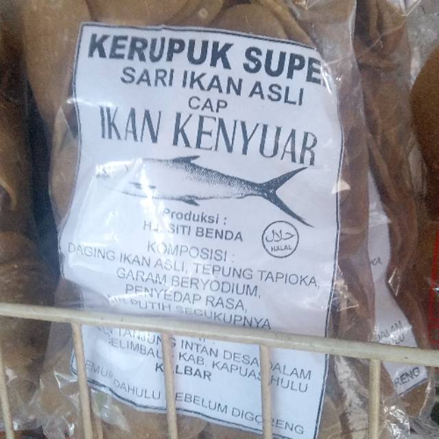 

Kerupuk Ikan "Ikan Kenyuar