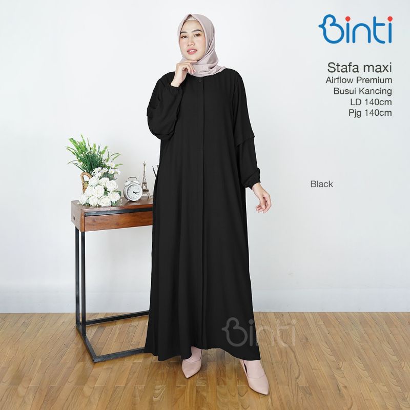 AIRFLOW GAMIS STAFA MAXY JUMBO BY BINTI HIJAB