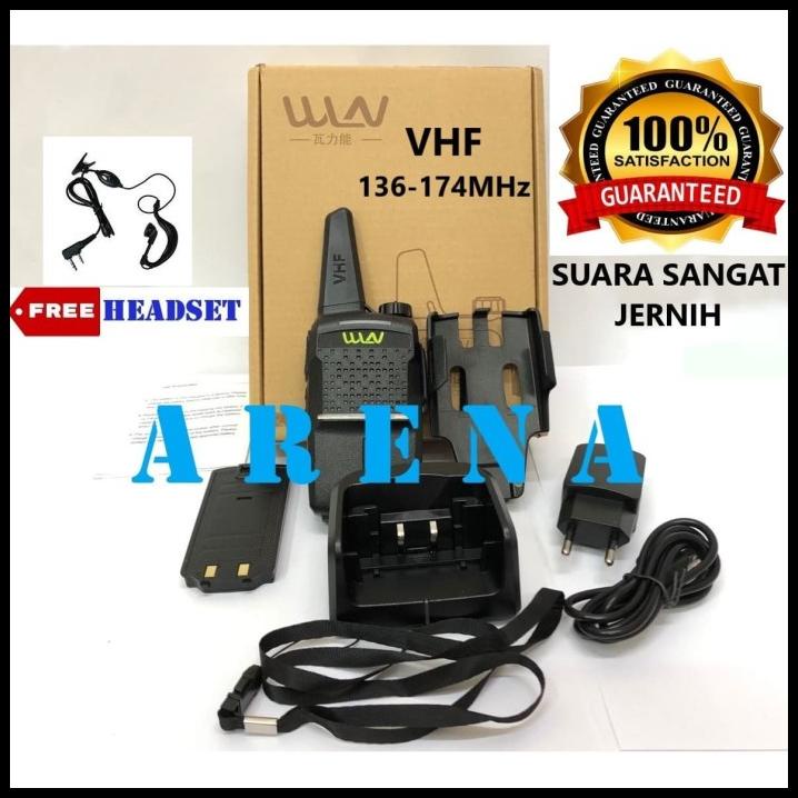 Walkie Talkie Ht Wln Pro Two Way Vhf Radio Long Range Asli Berhologram