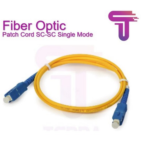 Patch Cord Fiber Optic SC-SC Single Mode Simplex 5 Meter